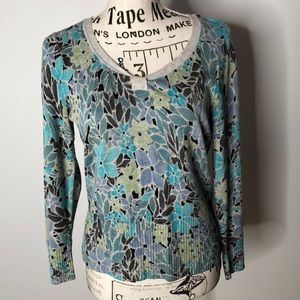 Sigrid Olson Lightweight Silk & Rayon Sweater